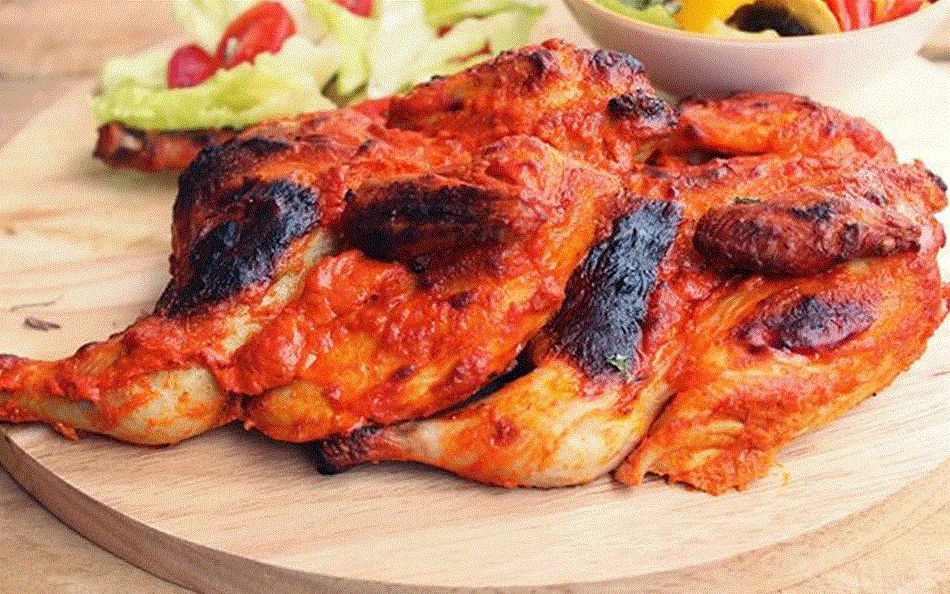 Chicken Tikka Meal (Half Chicken)